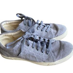 UGG Bluish Grey Faux Suede Sneakers